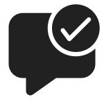 Comment Resolve SVG Icon